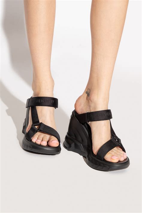 givenchy ss21 three-toed sandals|givenchy wedge sandals.